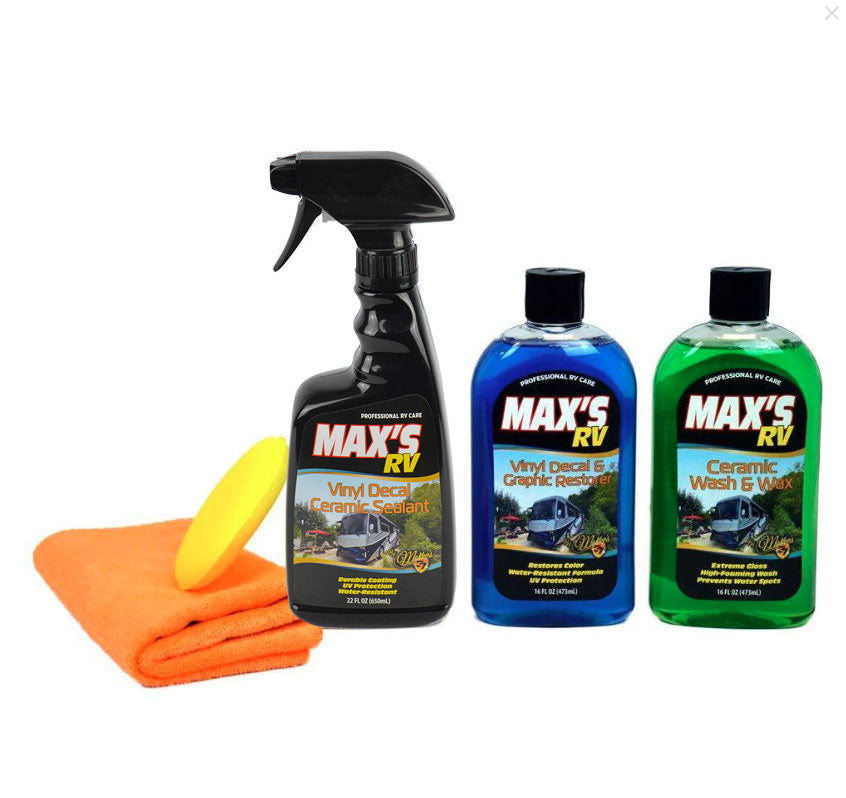 Max's RV Vinyl Decal & Paint Care Kit Nautical1