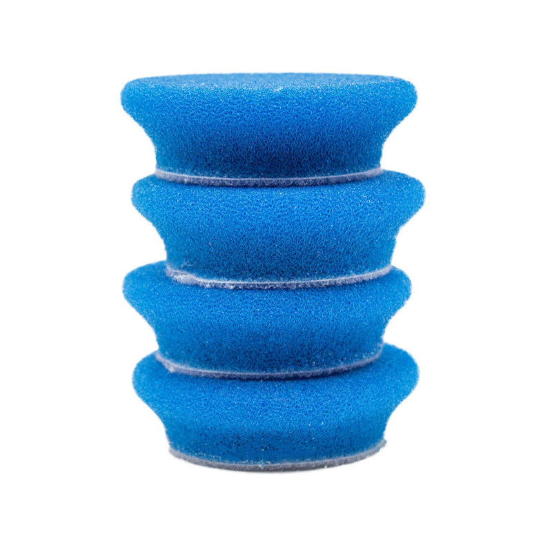 RUPES DA Blue Coarse Foam Pad - 2.75 in. - 4-Pack